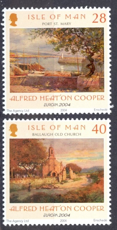 Isle of Man Sc# 1064-1065 MNH 2004 Europa