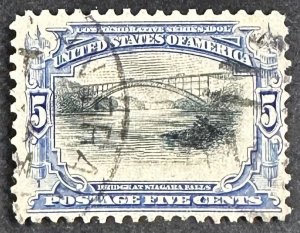 US #297 Used VF - Pan-American Exposition Issue [G24.9.4]