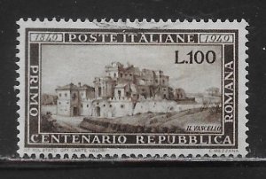 Italy 518 100th Roman Republic single Used