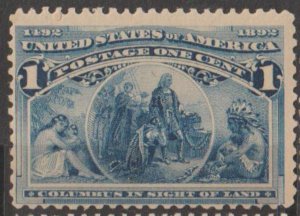 U.S. Scott #230 Columbian Stamp - Mint NH Single