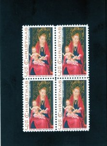 1336 Christmas, MNH blk/4