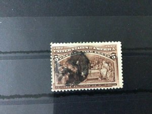 United States Columbus 5 Cent Used Stamp  Ref 54924