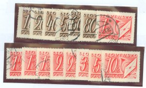 Slovakia #J24-38 Used Single (Complete Set)