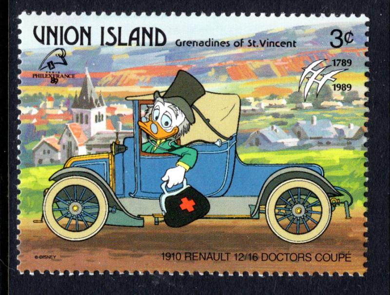 St Vincent Grenadines Union Island 243 Disneys MNH VF