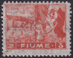 Fiume 1919 Sc 41b MLH* thin translucent paper