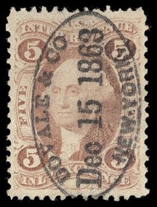 U.S. REV. FIRST ISSUE R27c  Used (ID # 97361)