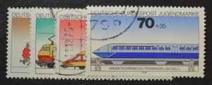 Germany Sc # B517-520, VF Used