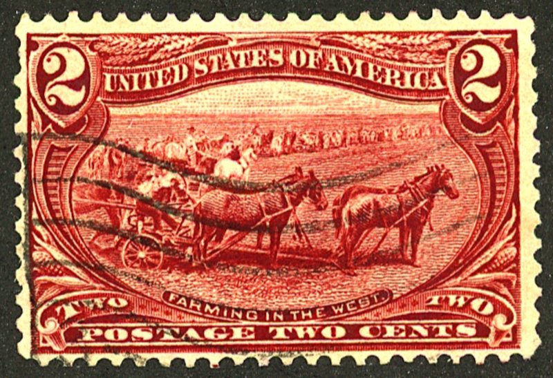 U.S. #286 USED