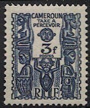 CAMEROUN 1939 Sc J23 Mint VLH 3f Postage Due, VF