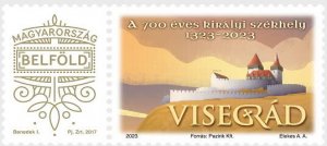 Hungary 2023 MNH Stamps Visegrad Old Capital Castle Architecture