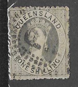 New South Wales #17  1p Queen Victorial  (U)* CV$22.50