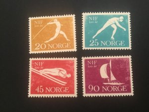 ICOLLECTZONE Norway 389-92 VF NH sports