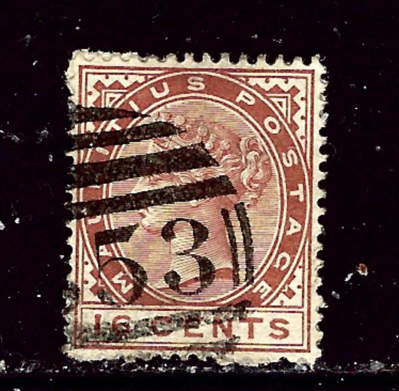 Mauritius 82 Used 1885 Issue