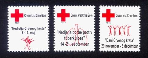 Montenegro - New Issue - MNH Red Cross 2012 (Charity Labels)