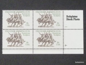 BOBPLATES #1934 Remington Plate Block F-VF MNH ~See Details for #s/Pos
