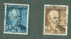 Norway #319-320 Used Single