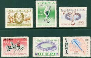LIBERIA 358-360 C104-105 MNH BIN $2.00