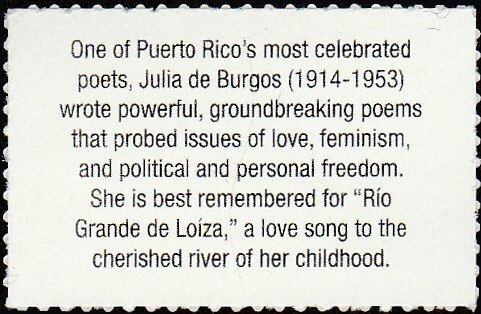 # 4476 MINT NEVER HINGED ( MNH ) JULIA DE BURGOS