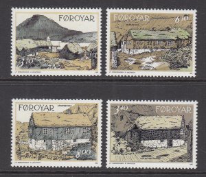 Faroe Islands 243-246 MNH VF