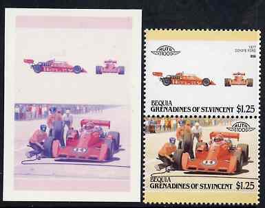 St Vincent - Bequia 1987 Cars #7 (Leaders of the World) $...