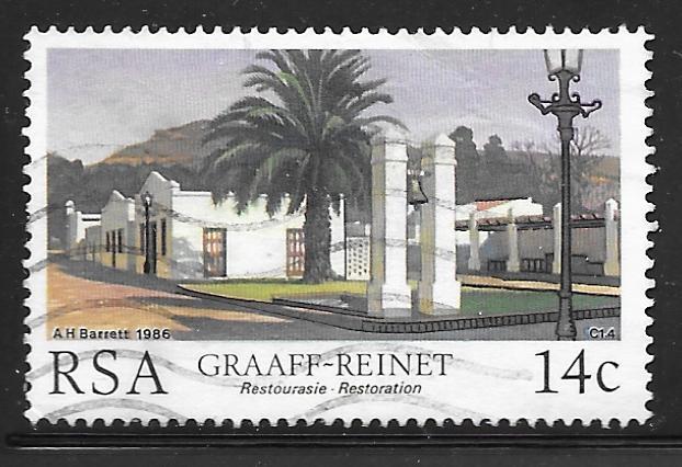 South Africa 670: 14c Drostdyhof Graaf-Reinet, used, VF