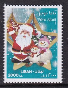 Lebanon 702 Christmas MNH VF