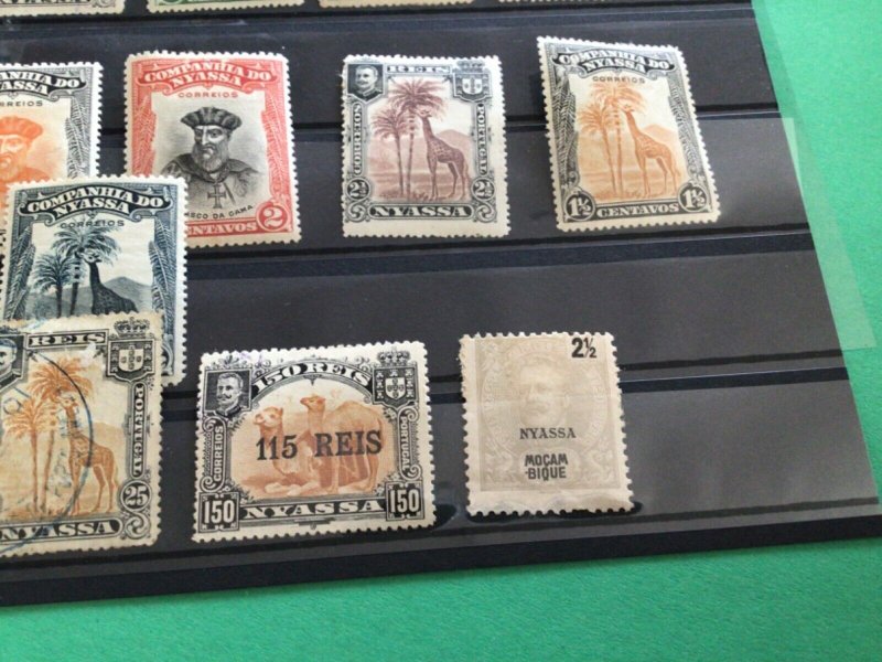 Nyassa Company mounted mint & used stamps A14398