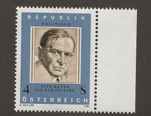 AUSTRIA  # 1186  MNH