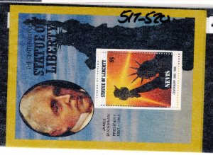 Nevis #517-520 MNH - Stamp Souvenir Sheet