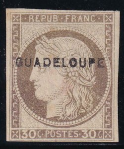 Guadeloupe 1891 SC 12 Mint 