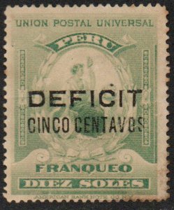Peru Sc #J36 Mint no gum