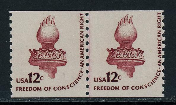 USA 1816 Mint (NH) Dull Gum Line Pair