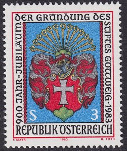 Austria - 1983 - Scott #1239 - MNH - Göttweig Monastery 800th Anniversary