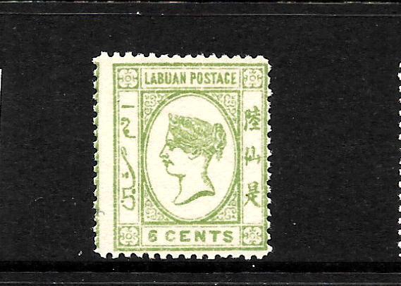 LABUAN  1894  6c  QV  MLH  SG 52