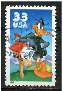 USA 1999 - Scott 3306a used - 33c, Daffy Duck 