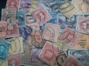 100 Used US XF FANCY CANCEL Stamp Lot All 1920s - 1940s XF Used Collection!