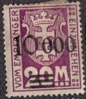 Danzig  - J27 1923 MH