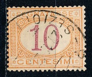 Italy #J6 Single Used