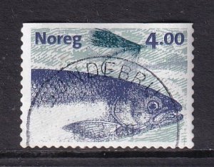 Norway #1215  used  1999  salmon 4k