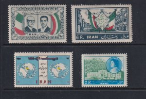 Iran - #1077-1080 mint, cat. $ 45.00