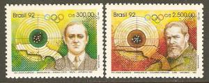 Brazil #2349-50 NH Summer Olympics Barcelona