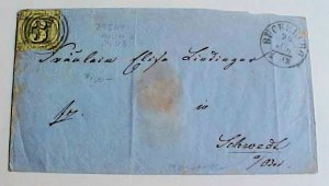 GERMAN THURN & TAXIS #6B  1850 cat.  $175.00 BUCKEBURG