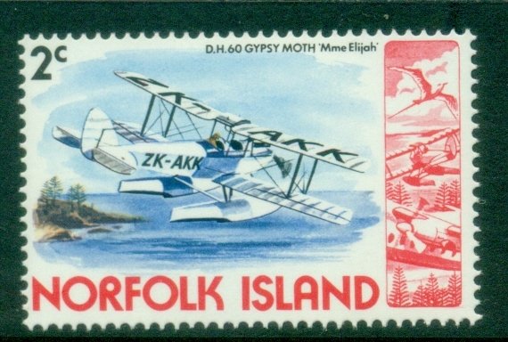 Norfolk Is 1980-81 Pictorials Air Planes 2c MLH