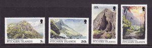 Pitcairn Is.-Sc#479-82- id12-unused NH set-Christian's Cave-1998-