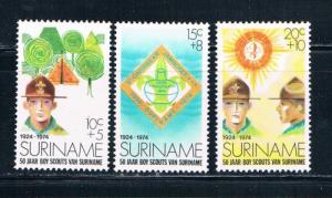 Suriname B208-210 Boy Scouts MNH (S0020)