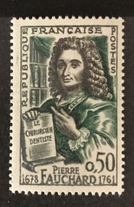 France 1961 #1003, Pierre Fauchard, MNH.