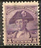 U.S.A.; 1932; Sc. # 708;   Used Perf. 11 x 10 1/2 Single Stamp