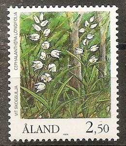 Finland-Aland Isls.  47 MNH 1989 250m Orchids