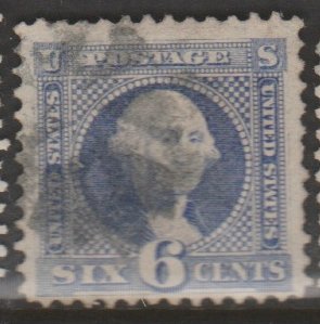 U.S. Scott Scott #115 Washington Stamp - Used Single