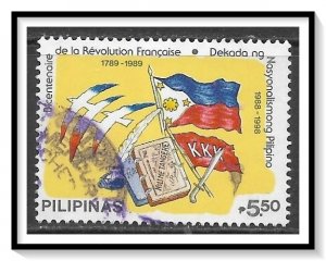 Philippines #2001 French Revolution Used